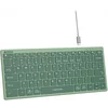 Клавиатура A4Tech Fstyler FBX51C зеленый USB беспроводная BT/Radio slim Multimedia (FBX51C MATCHA GREEN)